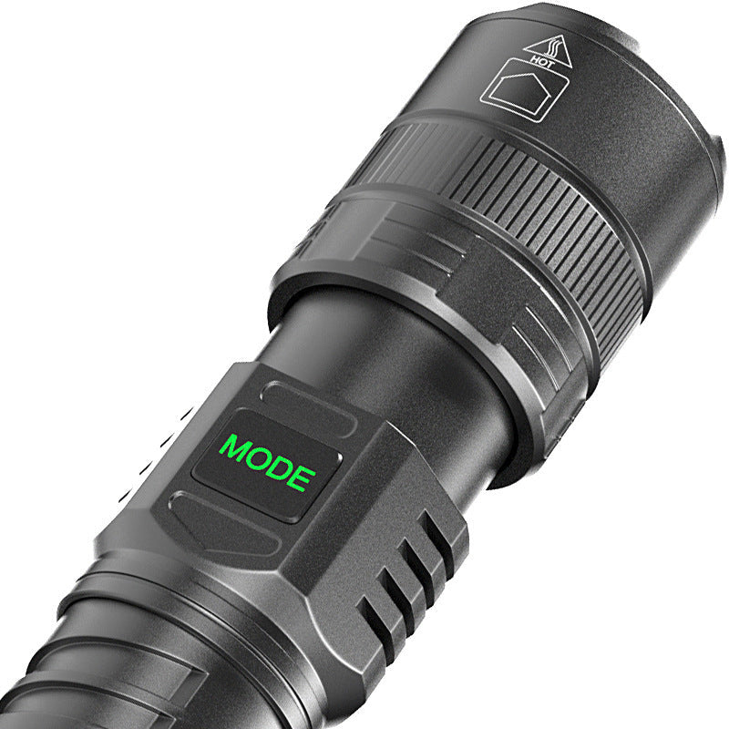Illuminate Your Adventures with the USB Charging Camping Portable Flashlight
